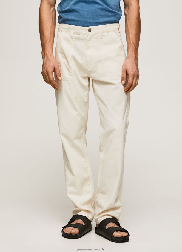 Newton Worker-Cargohose Männer Pepe Jeans Elfenbein 84XH6T1123