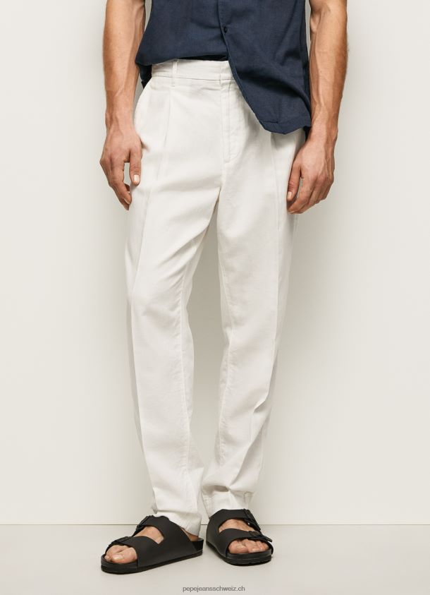 Pfeil Chinohose mit entspannter Passform Männer Pepe Jeans Elfenbein 84XH6T1102