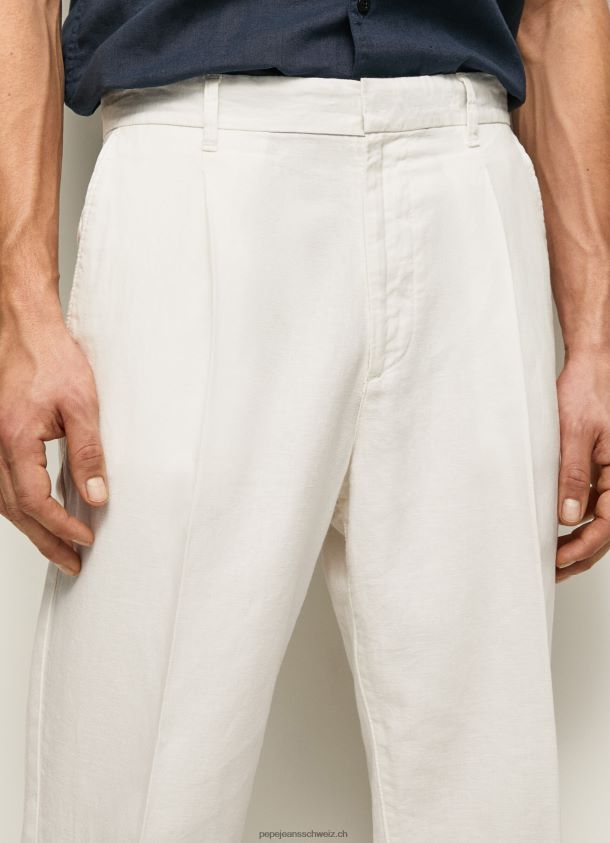 Pfeil Chinohose mit entspannter Passform Männer Pepe Jeans Elfenbein 84XH6T1102