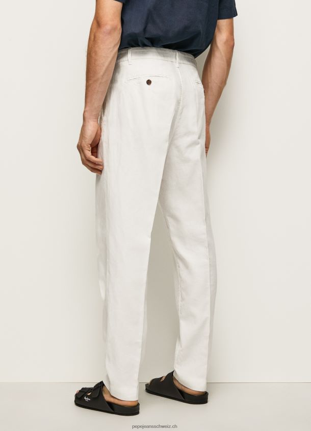Pfeil Chinohose mit entspannter Passform Männer Pepe Jeans Elfenbein 84XH6T1102
