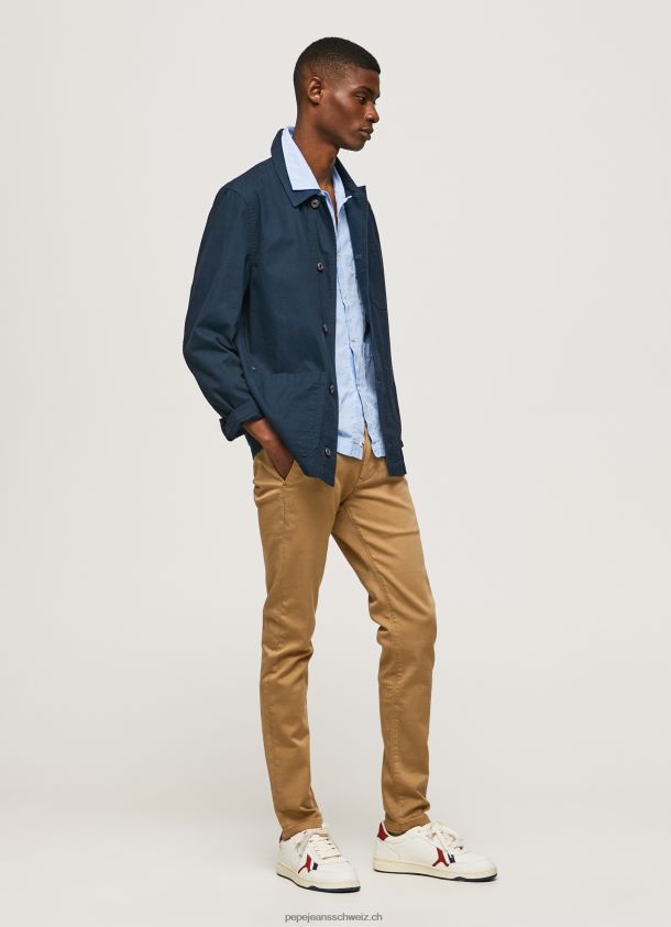 Schmale James-Chino-Hose Männer Pepe Jeans Kamel 84XH6T1098