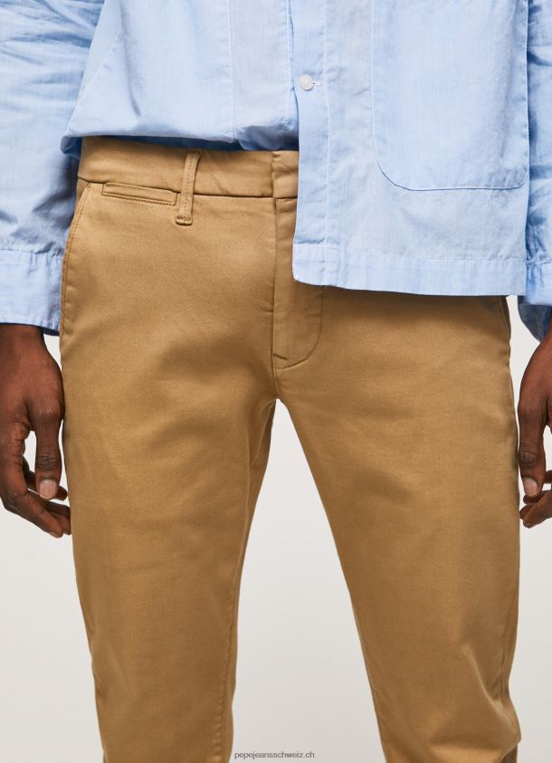 Schmale James-Chino-Hose Männer Pepe Jeans Kamel 84XH6T1098