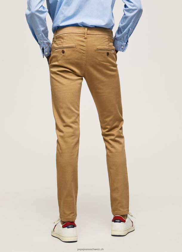 Schmale James-Chino-Hose Männer Pepe Jeans Kamel 84XH6T1098