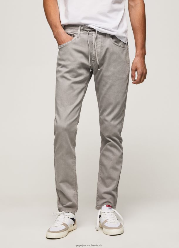 Stanley normale Jogginghose Männer Pepe Jeans Silber 84XH6T1101