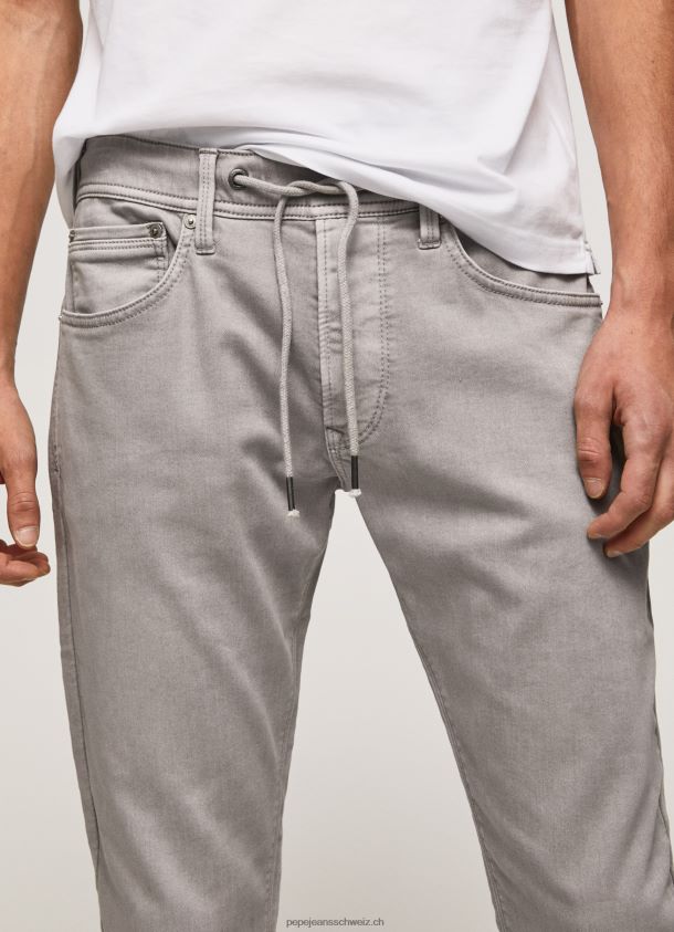 Stanley normale Jogginghose Männer Pepe Jeans Silber 84XH6T1101