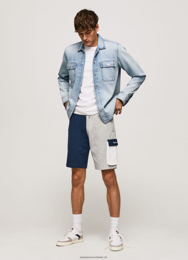 abel Shorts mit Farbblock Männer Pepe Jeans Jarman 84XH6T1117