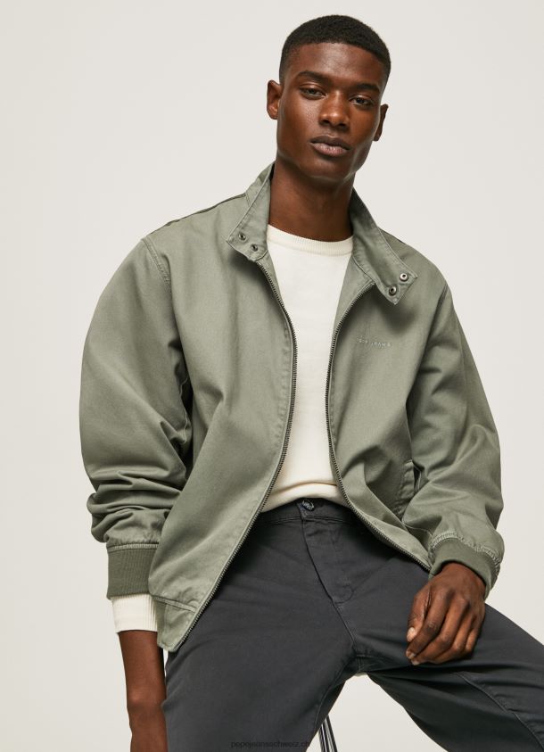 Harrington-Jacke aus Baumwolle Männer Pepe Jeans Gießen 84XH6T829
