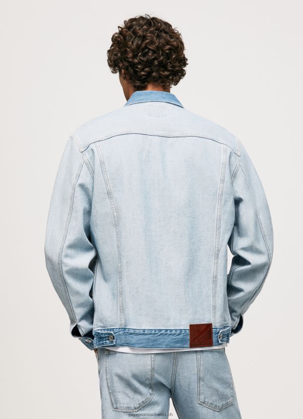 Inside-Out-Jeansjacke Männer Pepe Jeans Denim 84XH6T848