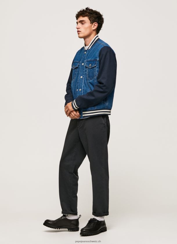 Kombinierte Stoffjacke Männer Pepe Jeans Denim 84XH6T846