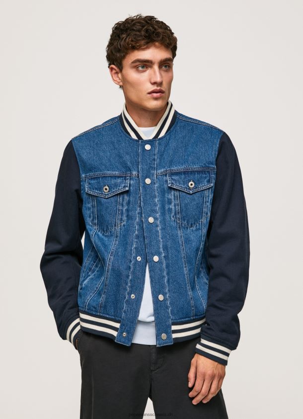 Kombinierte Stoffjacke Männer Pepe Jeans Denim 84XH6T846