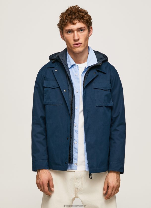 Kurzer Parka mit abnehmbarem Latz Männer Pepe Jeans dulwich 84XH6T832