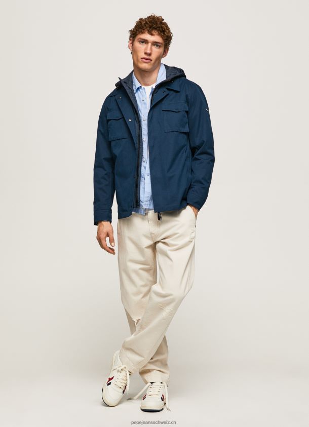 Kurzer Parka mit abnehmbarem Latz Männer Pepe Jeans dulwich 84XH6T832