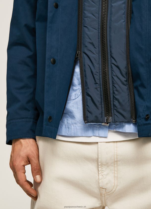 Kurzer Parka mit abnehmbarem Latz Männer Pepe Jeans dulwich 84XH6T832