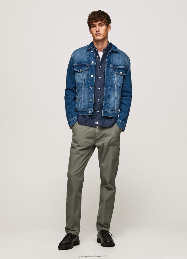 Pinner Regular Fit Jeansjacke Männer Pepe Jeans Denim 84XH6T831