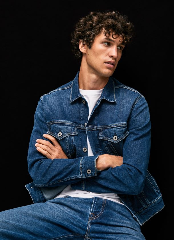 Regular Fit Jeansjacke Männer Pepe Jeans Denim 84XH6T823