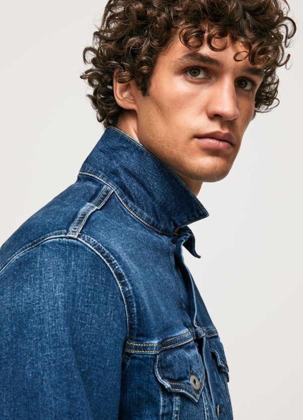 Regular Fit Jeansjacke Männer Pepe Jeans Denim 84XH6T823