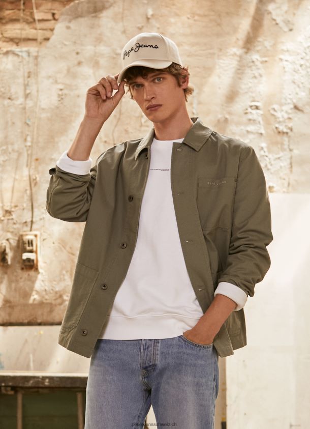 Utility-Jacke aus Canvas Männer Pepe Jeans Gießen 84XH6T834