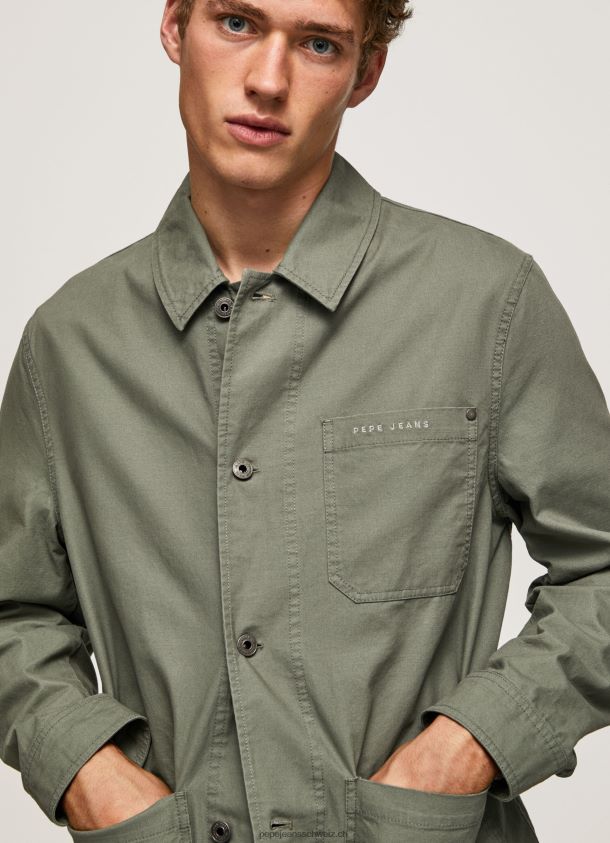 Utility-Jacke aus Canvas Männer Pepe Jeans Gießen 84XH6T834