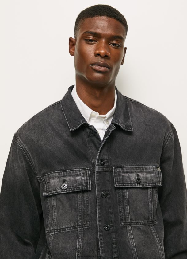 übergroße Jeansjacke Männer Pepe Jeans Denim 84XH6T833