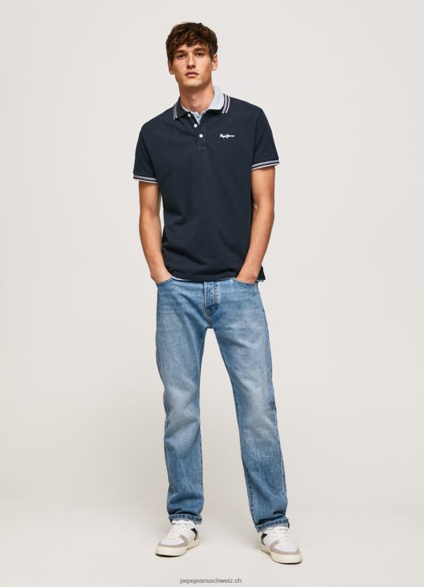 gesticktes Pikee-Poloshirt mit Logo Männer Pepe Jeans dulwich 84XH6T1076