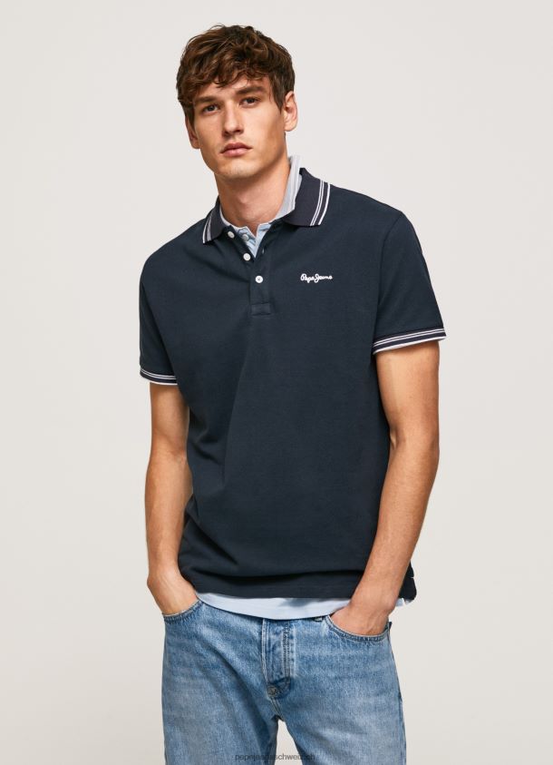 gesticktes Pikee-Poloshirt mit Logo Männer Pepe Jeans dulwich 84XH6T1076