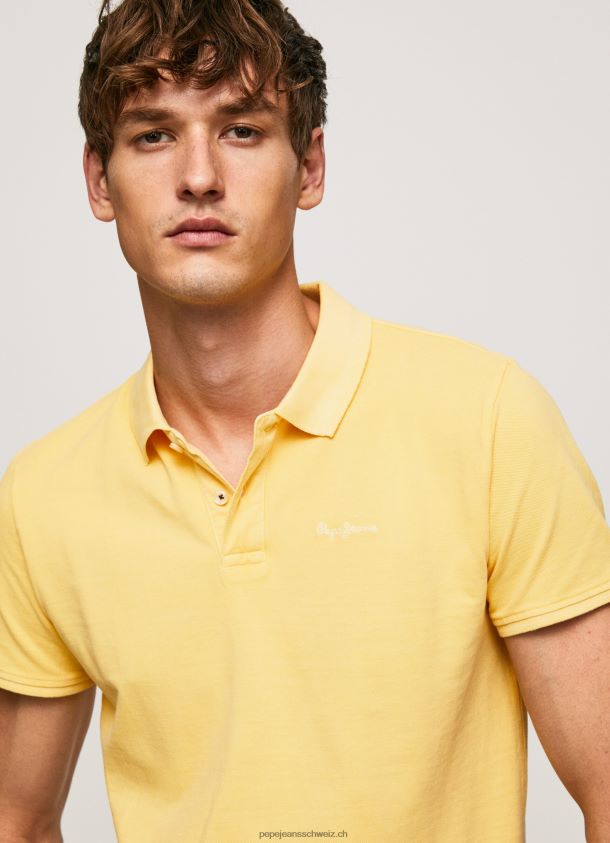 gesticktes Pikee-Poloshirt mit Logo Männer Pepe Jeans scheinen 84XH6T1081