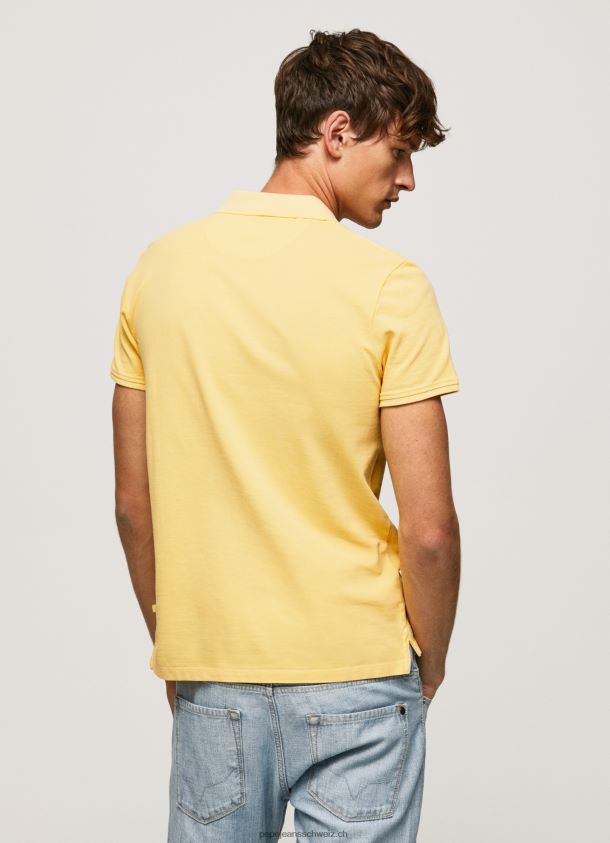 gesticktes Pikee-Poloshirt mit Logo Männer Pepe Jeans scheinen 84XH6T1081