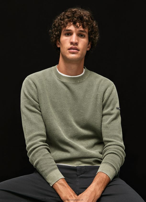 Baumwolljersey in Waffelstrick Männer Pepe Jeans Gießen 84XH6T853