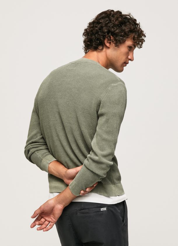 Baumwolljersey in Waffelstrick Männer Pepe Jeans Gießen 84XH6T853