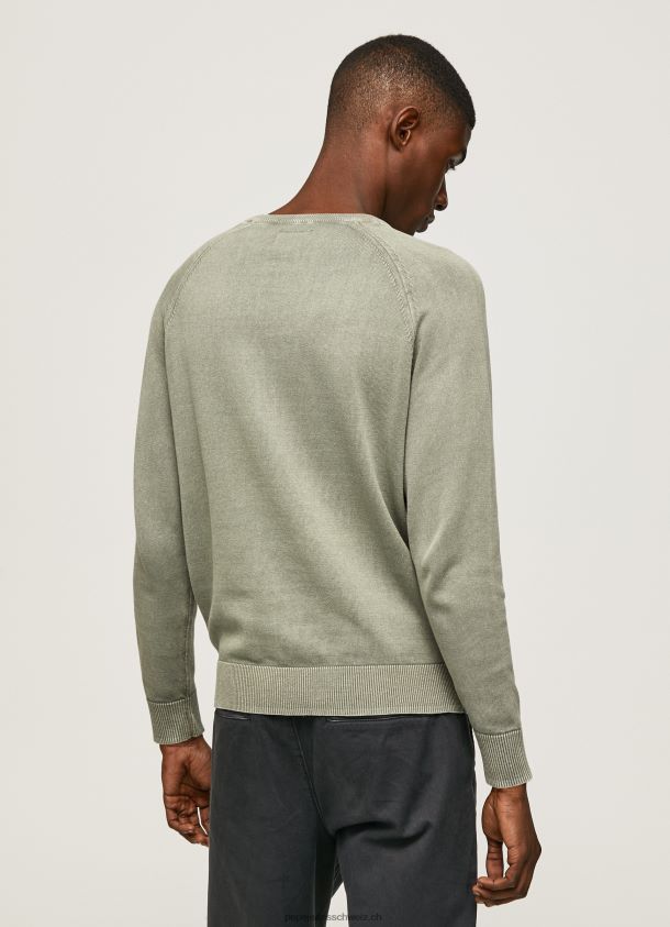 Baumwolljersey mit rundem Kragen Männer Pepe Jeans Gießen 84XH6T860