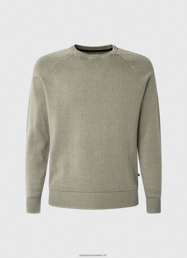 Baumwolljersey mit rundem Kragen Männer Pepe Jeans Gießen 84XH6T860