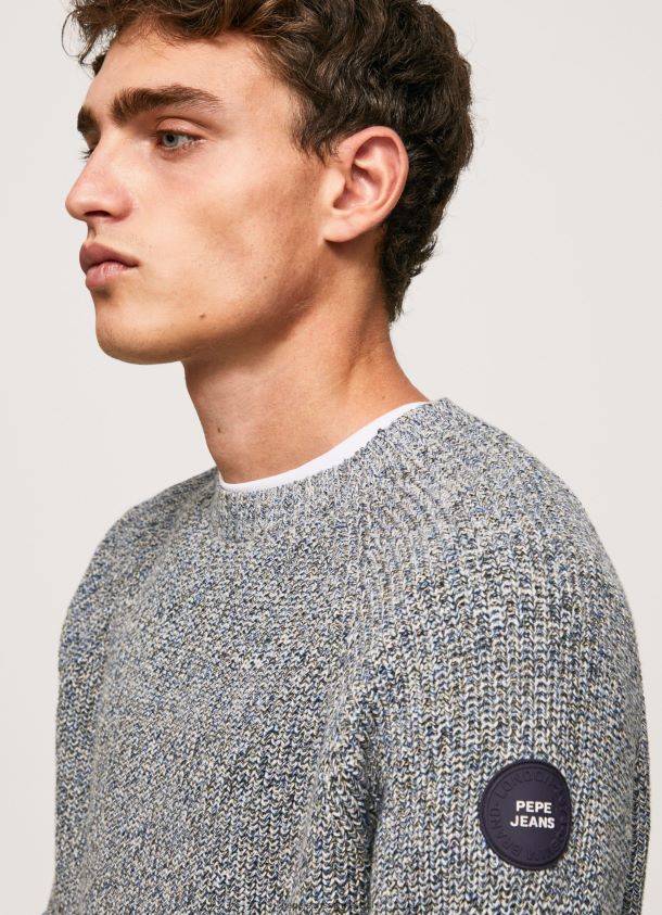Pirmin-Flechtgarn-Jersey Männer Pepe Jeans multi 84XH6T852