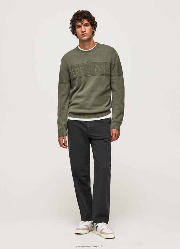 Rundhals-Jersey aus Baumwolle Männer Pepe Jeans Gießen 84XH6T856