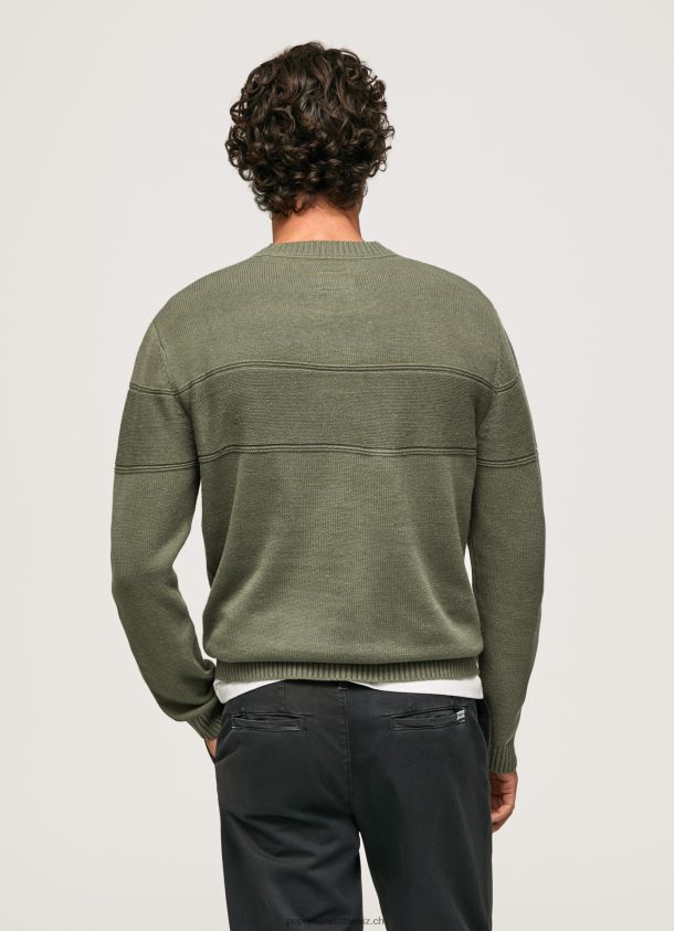 Rundhals-Jersey aus Baumwolle Männer Pepe Jeans Gießen 84XH6T856