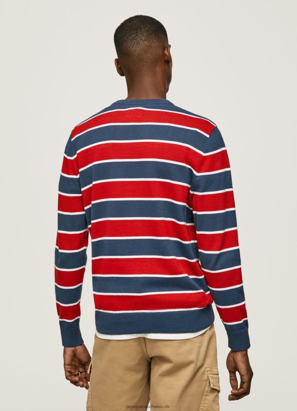 gestreifter Baumwolljersey Männer Pepe Jeans multi 84XH6T861