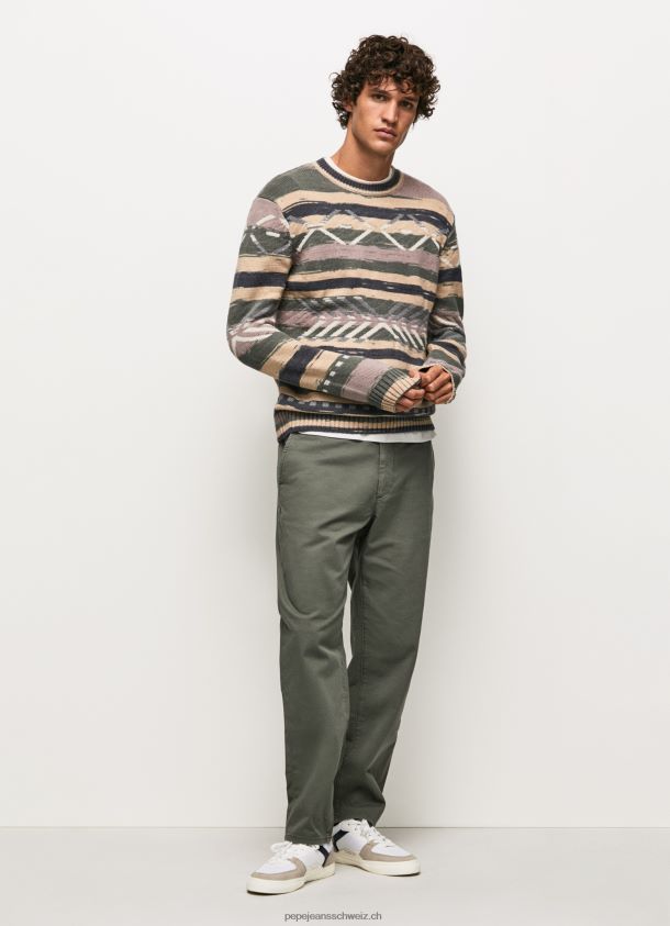 gestreifter Rundhals-Jersey Männer Pepe Jeans multi 84XH6T857