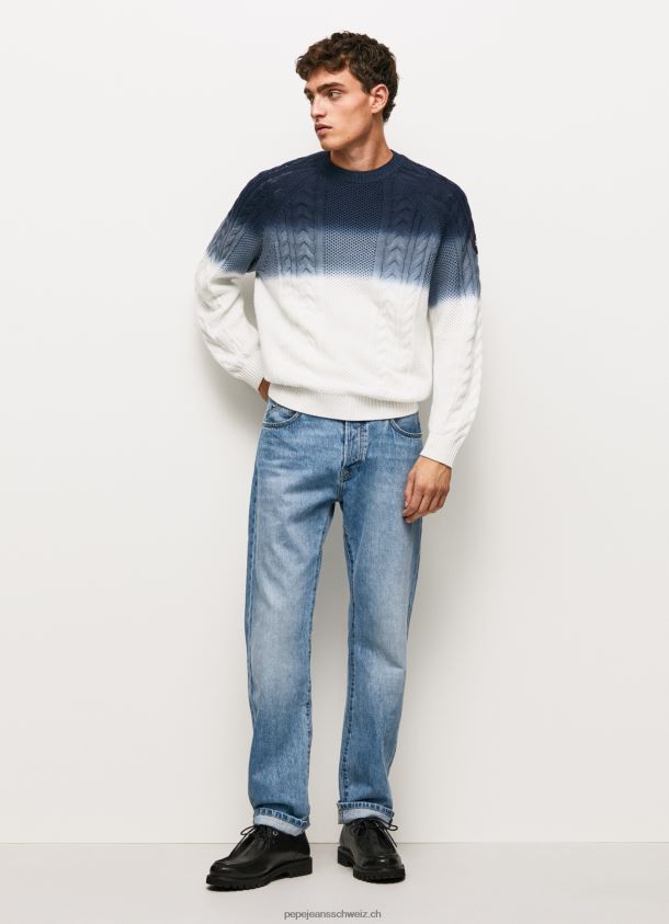 perseo Zopfmuster-Jersey Männer Pepe Jeans Weiss 84XH6T851