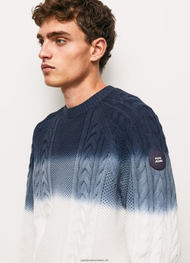 perseo Zopfmuster-Jersey Männer Pepe Jeans Weiss 84XH6T851
