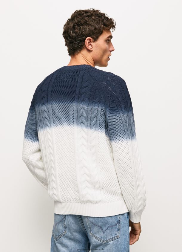perseo Zopfmuster-Jersey Männer Pepe Jeans Weiss 84XH6T851