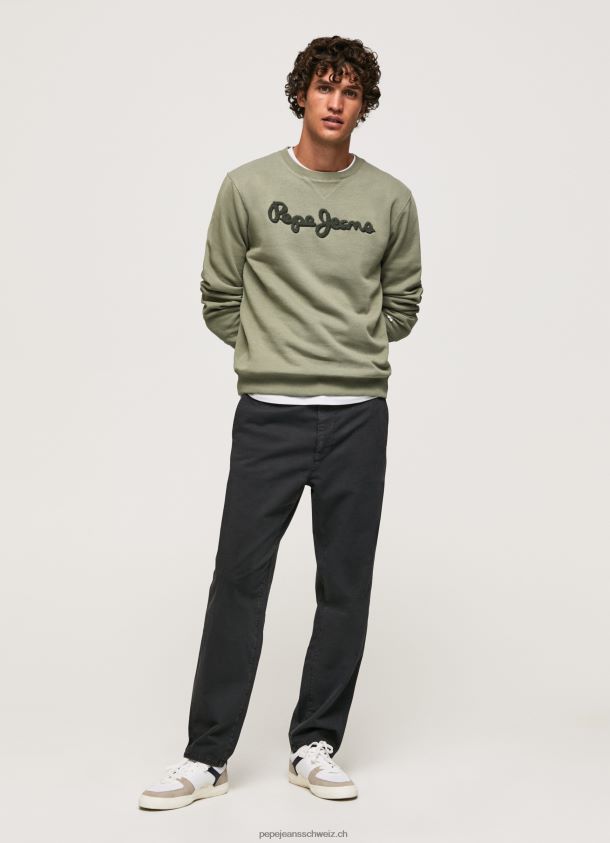 Baumwollpullover mit aufgesticktem Logo Männer Pepe Jeans Gießen 84XH6T874