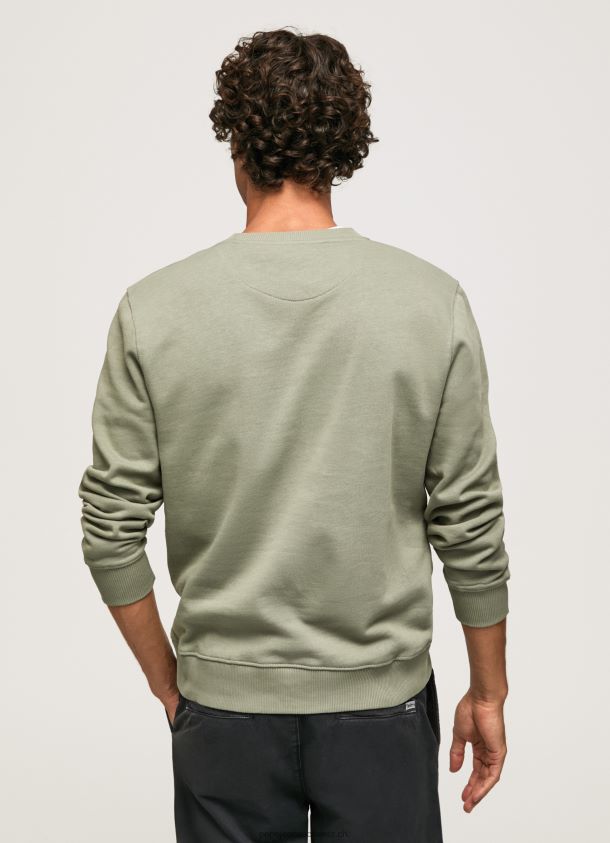 Baumwollpullover mit aufgesticktem Logo Männer Pepe Jeans Gießen 84XH6T874
