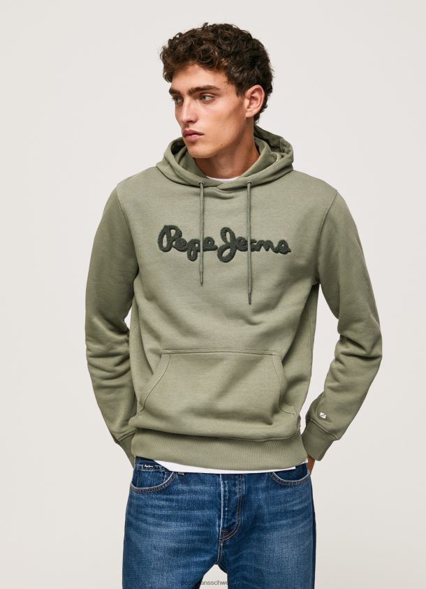 Kapuzenpullover aus Baumwolle Männer Pepe Jeans Gießen 84XH6T878