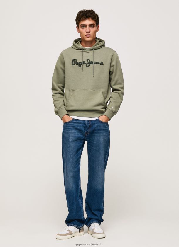 Kapuzenpullover aus Baumwolle Männer Pepe Jeans Gießen 84XH6T878
