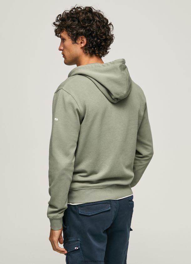Logo-Pullover mit Reißverschluss Männer Pepe Jeans Gießen 84XH6T912