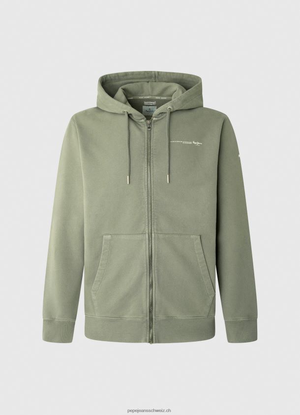 Logo-Pullover mit Reißverschluss Männer Pepe Jeans Gießen 84XH6T912