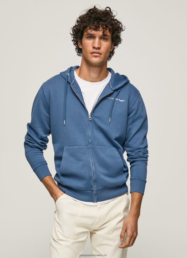 Logo-Pullover mit Reißverschluss Männer Pepe Jeans Jarman 84XH6T911
