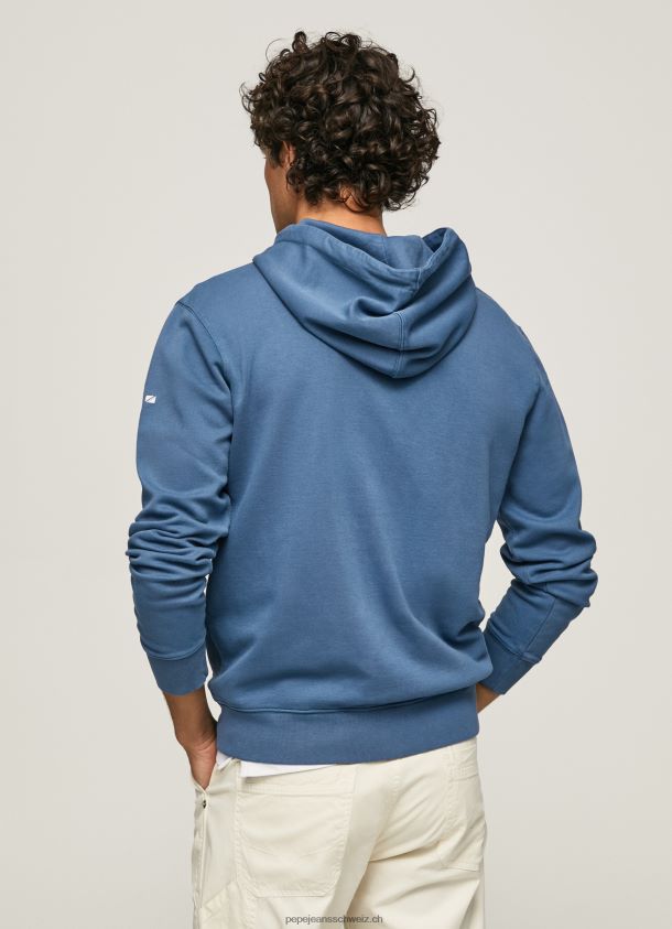 Logo-Pullover mit Reißverschluss Männer Pepe Jeans Jarman 84XH6T911