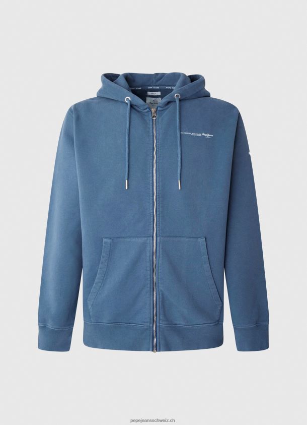 Logo-Pullover mit Reißverschluss Männer Pepe Jeans Jarman 84XH6T911