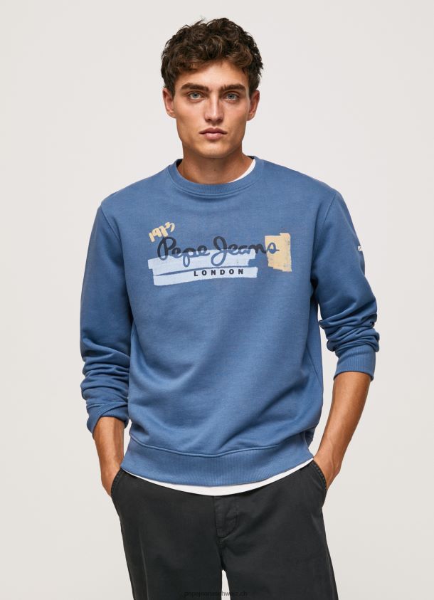 Pullover aus Baumwolle mit Rundkragen Männer Pepe Jeans ozzy 84XH6T881