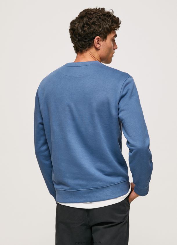 Pullover aus Baumwolle mit Rundkragen Männer Pepe Jeans ozzy 84XH6T881